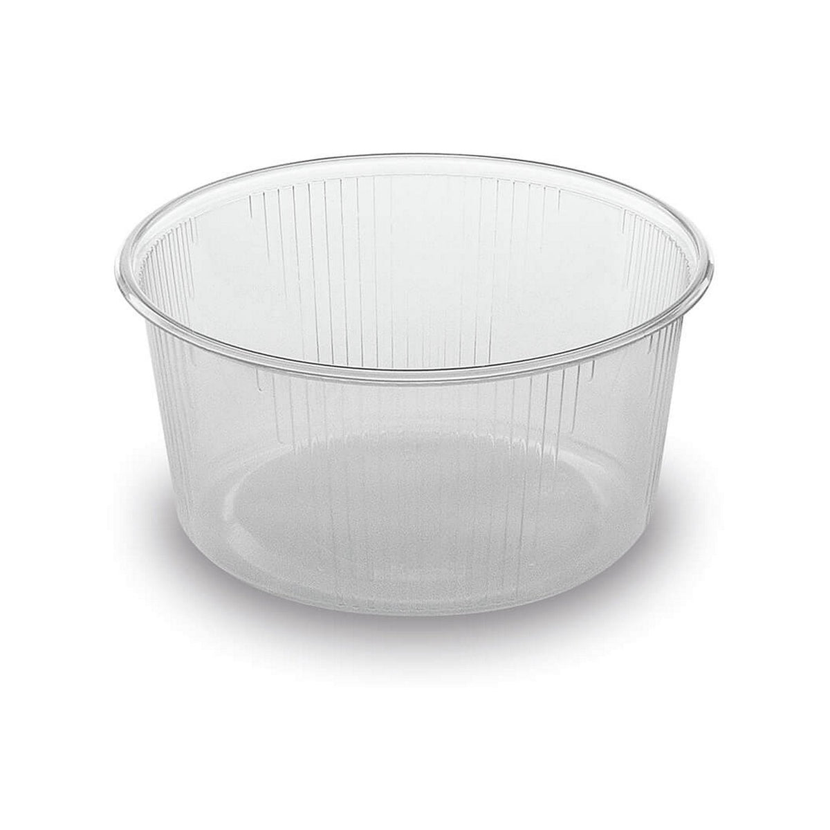 PP-Feinkostbecher mit Deckel, rund, 250 ml, Ø 101 mm – Becher