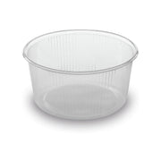 PP-Feinkostbecher mit Deckel, rund, 250 ml, Ø 101 mm – Becher