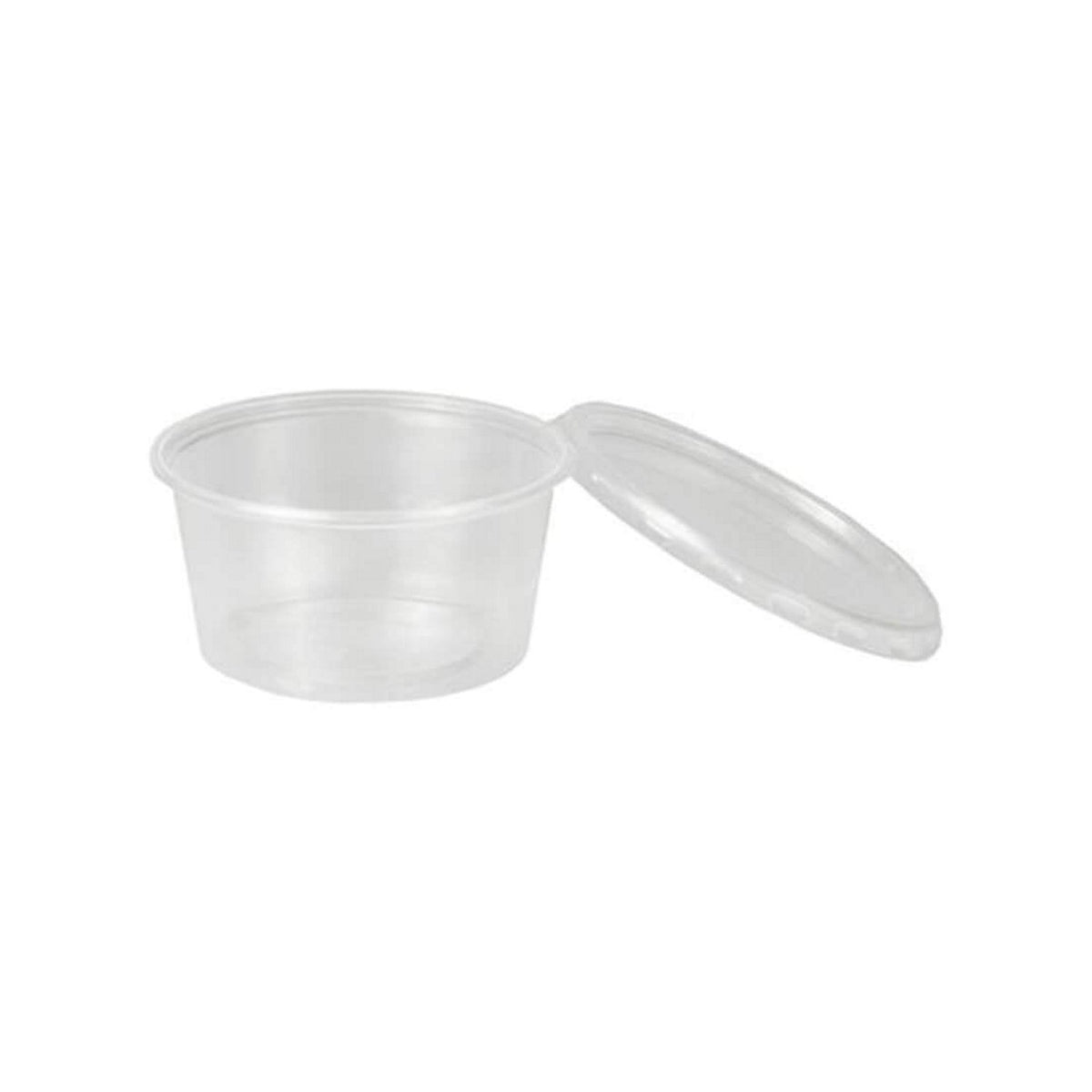 Portionsbecher-Set mit Deckel, Ø 70 mm