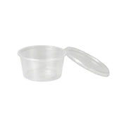 Portionsbecher-Set mit Deckel, Ø 70 mm