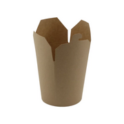 Nudelbox 500 ml, Kraftpapier, 85 x 78 x 92 mm