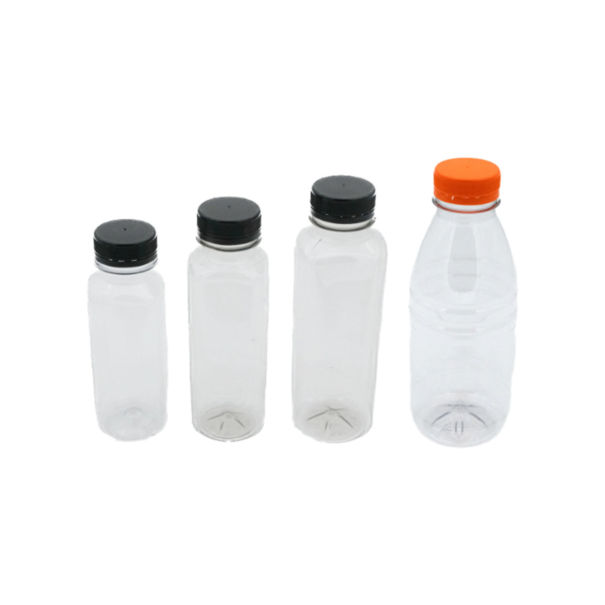 rPET-Flasche 250 ml mit Verschluss
