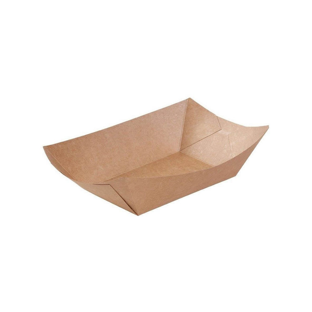 Snackschale 750 ml, Kraftpapier, 205 × 137 × 53 mm – leer